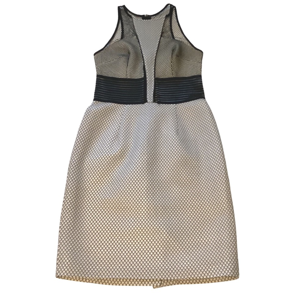 Sachin & Babi Mesh-Inset Sheath Dress – Size‎ 2, Nylon/Spandex Blend